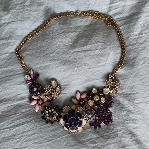 Modcloth Purple Statement Necklace